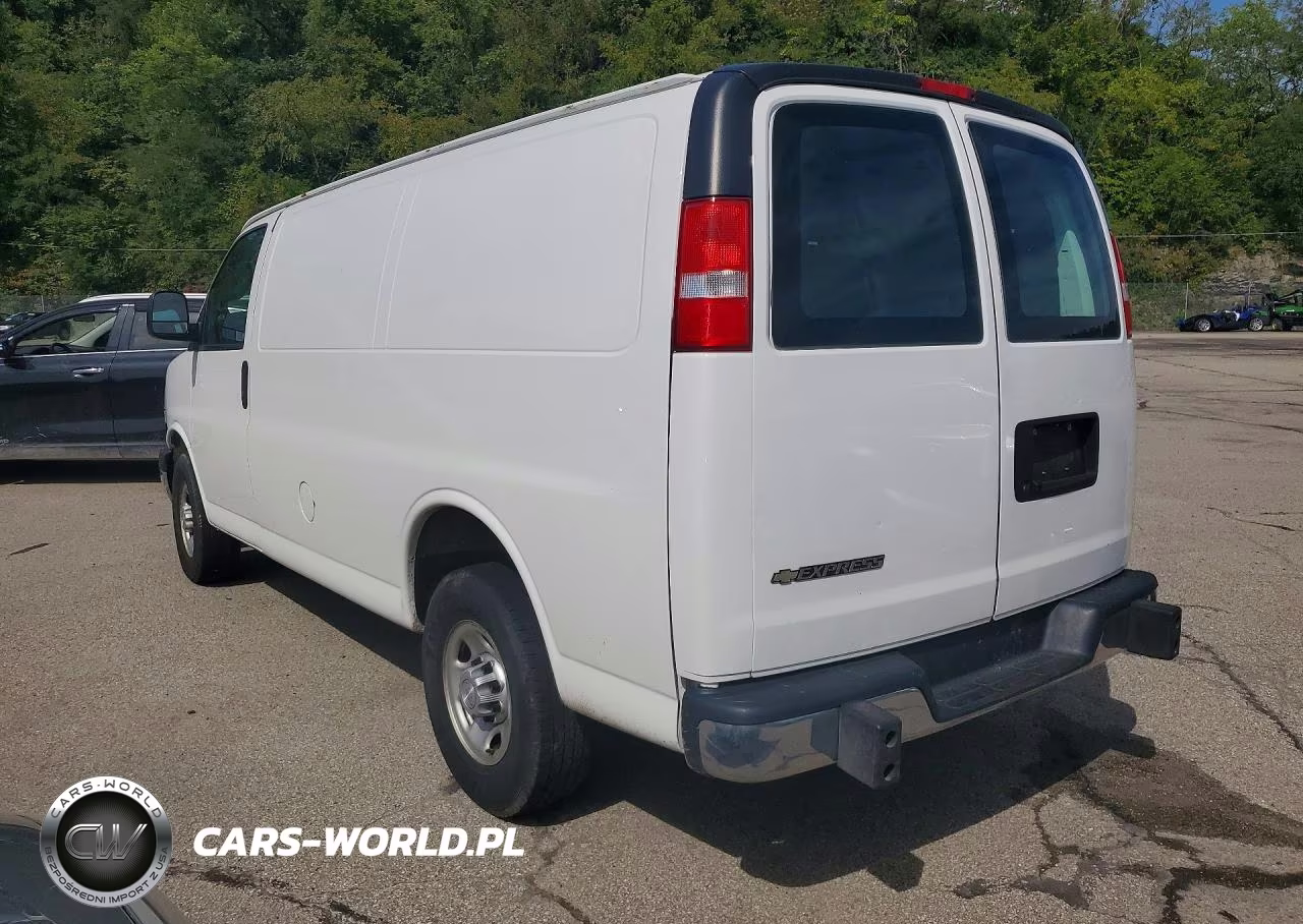 2019 Chevrolet Express 2500 Cargo Delivery Van VIN:1GCWGAFG2K1267038 - 2