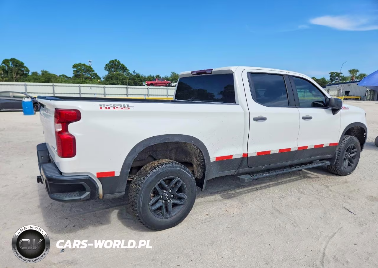 2023 Chevrolet Silverado K1500 Trail Boss Custom VIN:3GCUDCED4PG121476 - 3