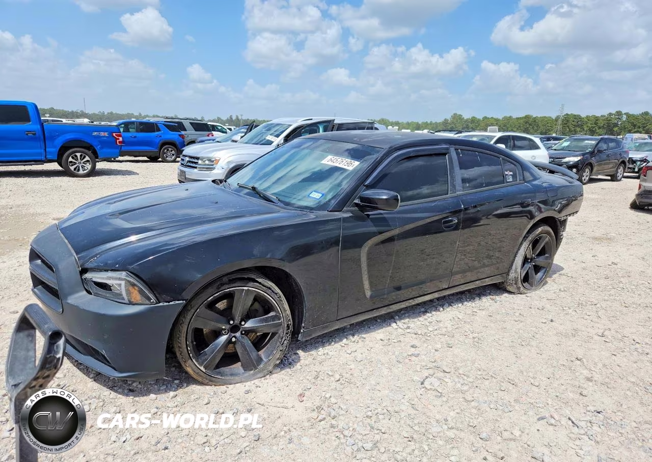2012 Dodge Charger Police VIN:2C3CDXAT2CH152689 - 1