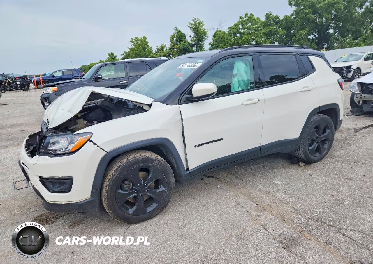 2019 Jeep Compass Latitude VIN:3C4NJCBB7KT613385 - 1