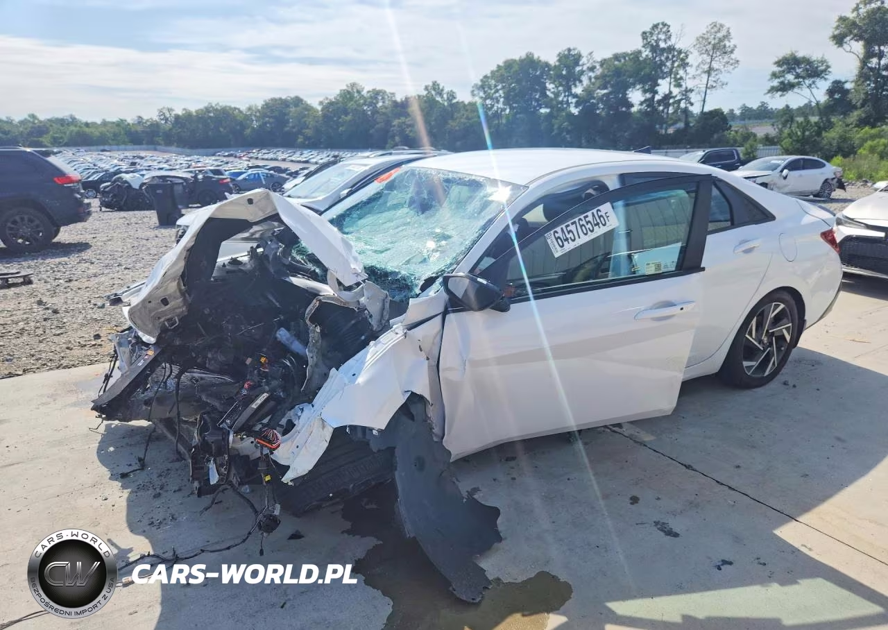 2025 Hyundai Elantra Sel Sport VIN:KMHLM4DG4SU984342 - 1