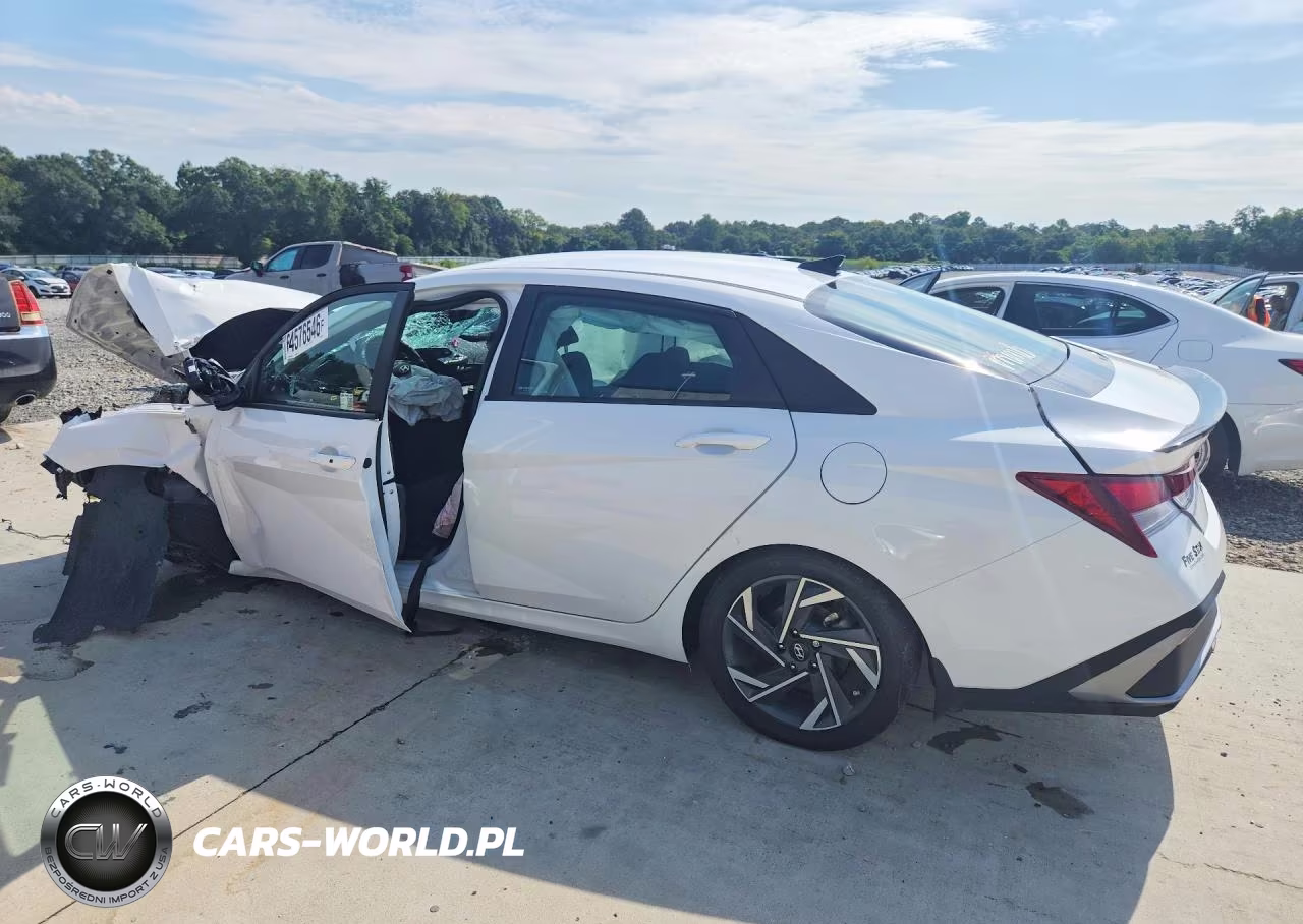 2025 Hyundai Elantra Sel Sport VIN:KMHLM4DG4SU984342 - 2