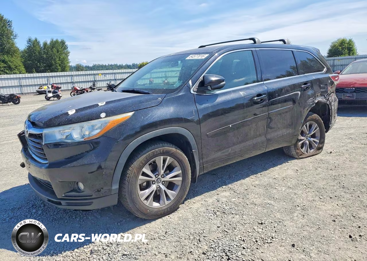 2016 Toyota Highlander Le Plus – zdjęcie 1 z 14