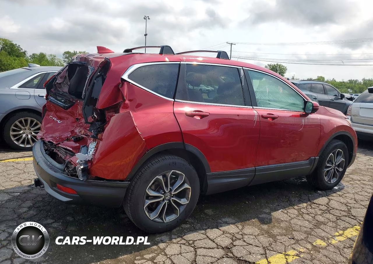 2021 Honda Cr-V Exl VIN:5J6RW2H8XML005197 - 3