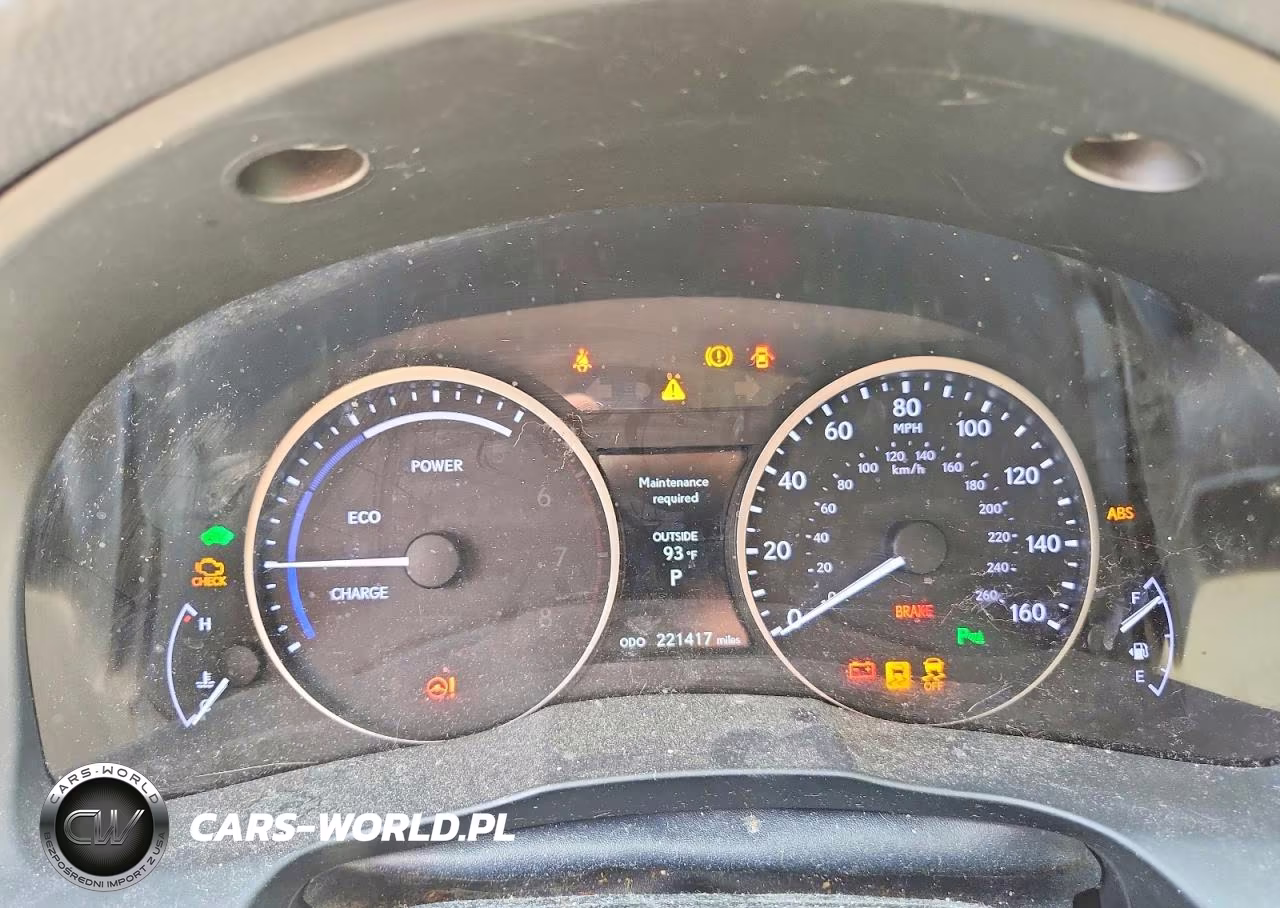 2013 Lexus Es 300H VIN:JTHBW1GG3D2021496 - 9