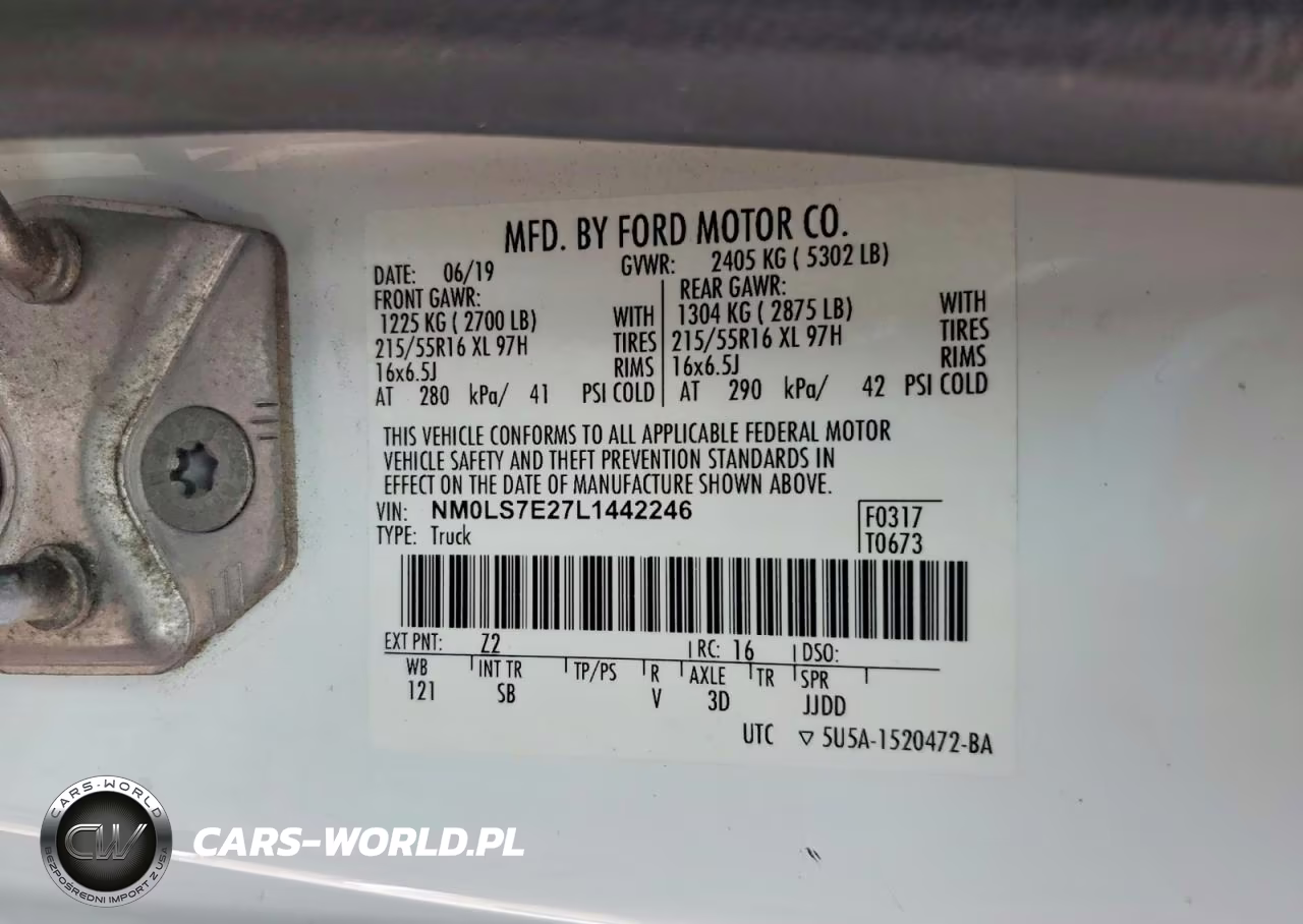 2020 Ford Transit Connect Xl Delivery Van VIN:NM0LS7E27L1442246 - 13