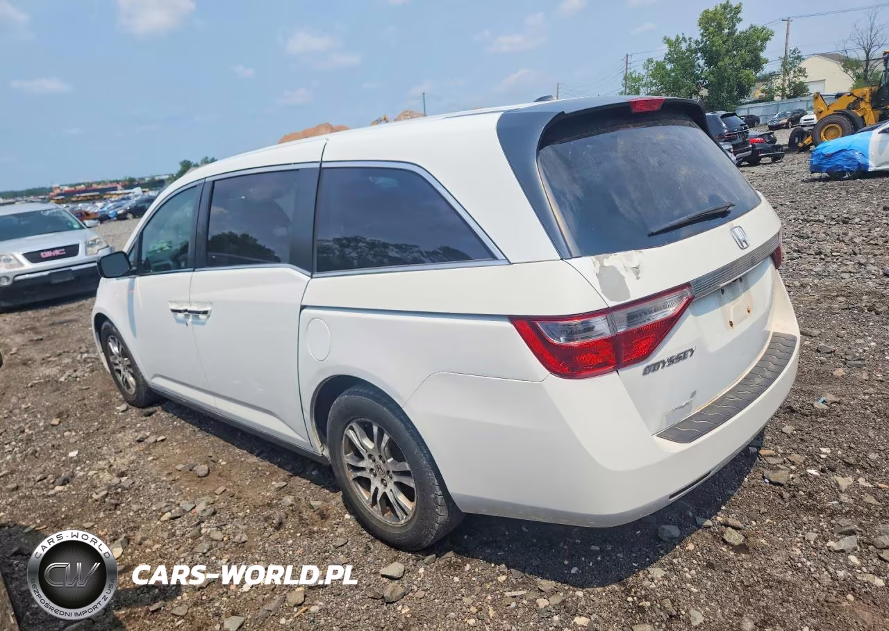 2011 Honda Odyssey Exl VIN:5FNRL5H62BB050746 - 2