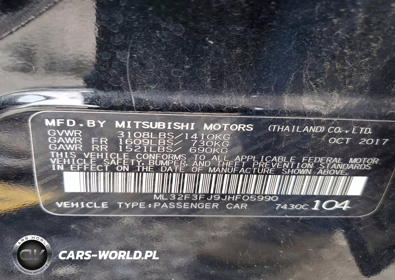 2018 Mitsubishi Mirage G4 Es VIN:ML32F3FJ9JHF05990 - 13