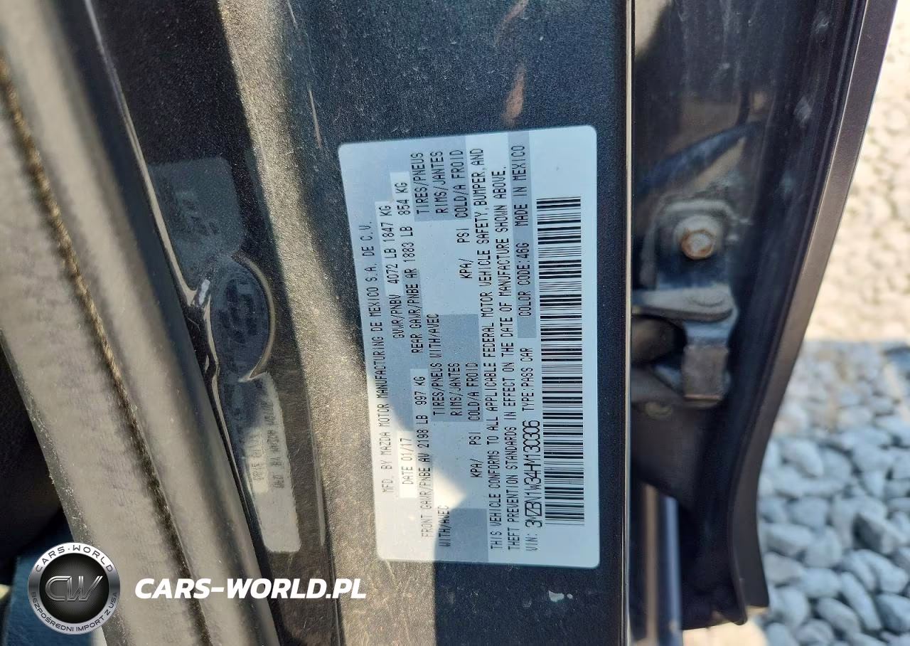 2017 Mazda 3 Grand Touring VIN:3MZBN1W34HM130306 - 12