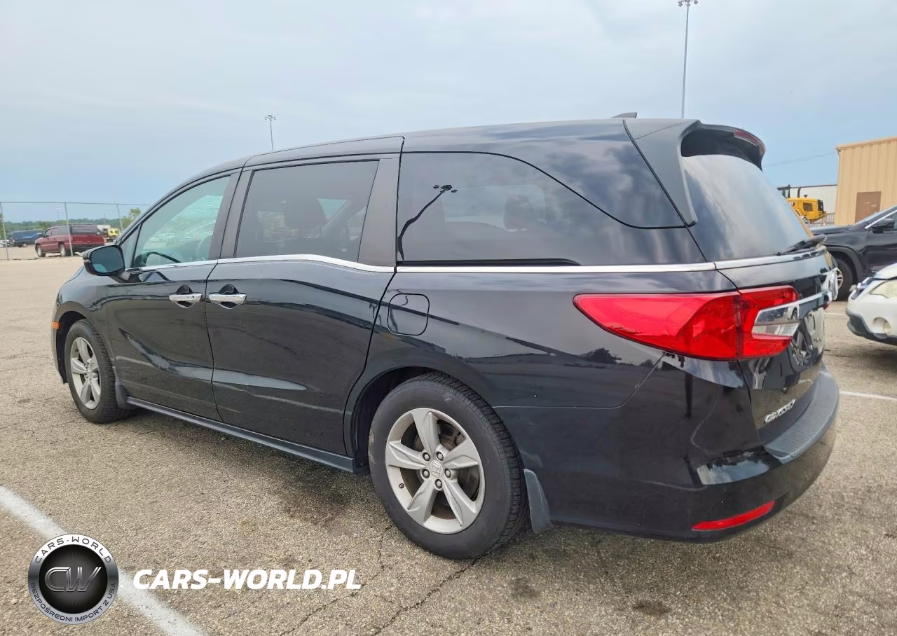 2018 Honda Odyssey Exl VIN:5FNRL6H79JB054161 - 2