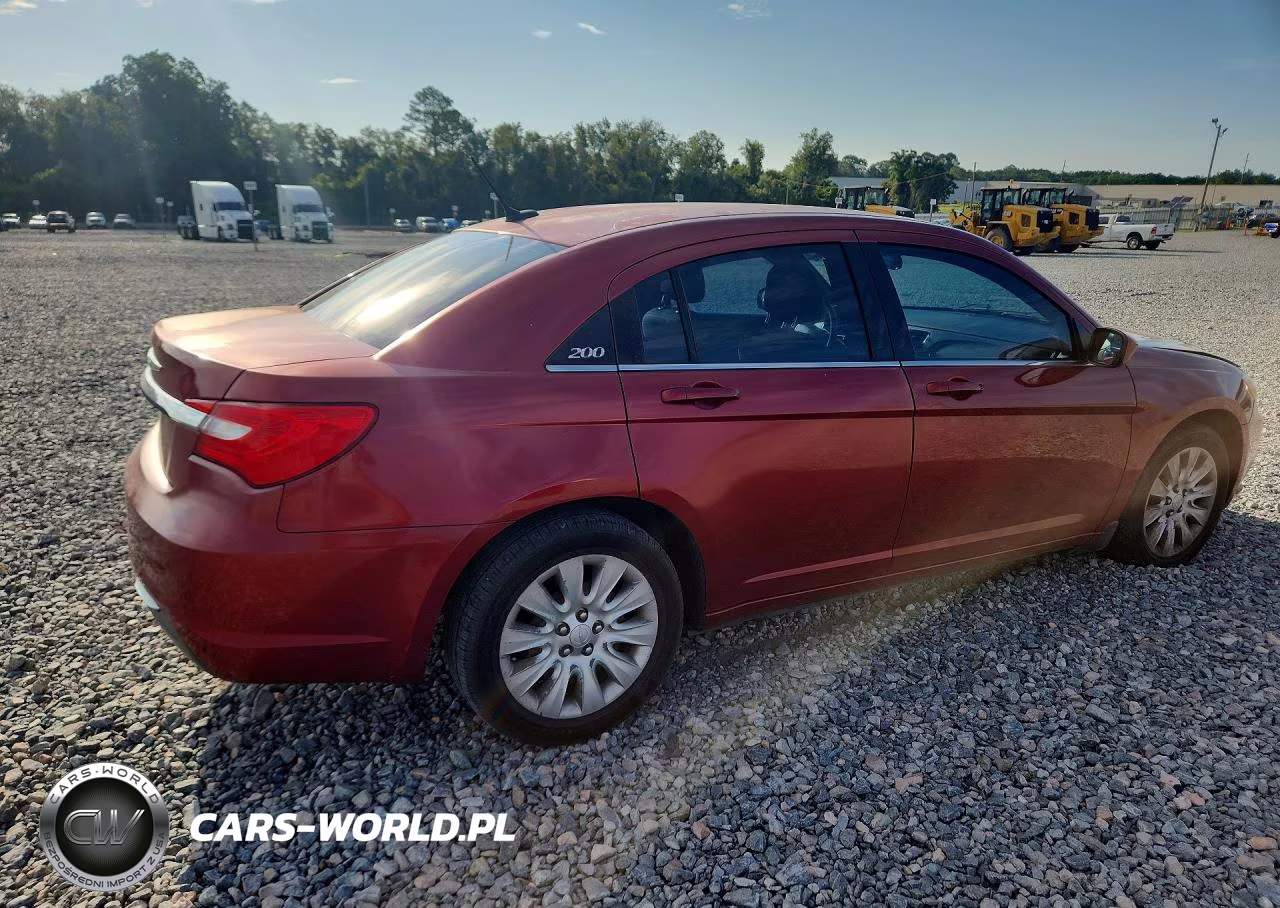 2014 Chrysler 200 Lx VIN:1C3CCBAB1EN143490 - 3