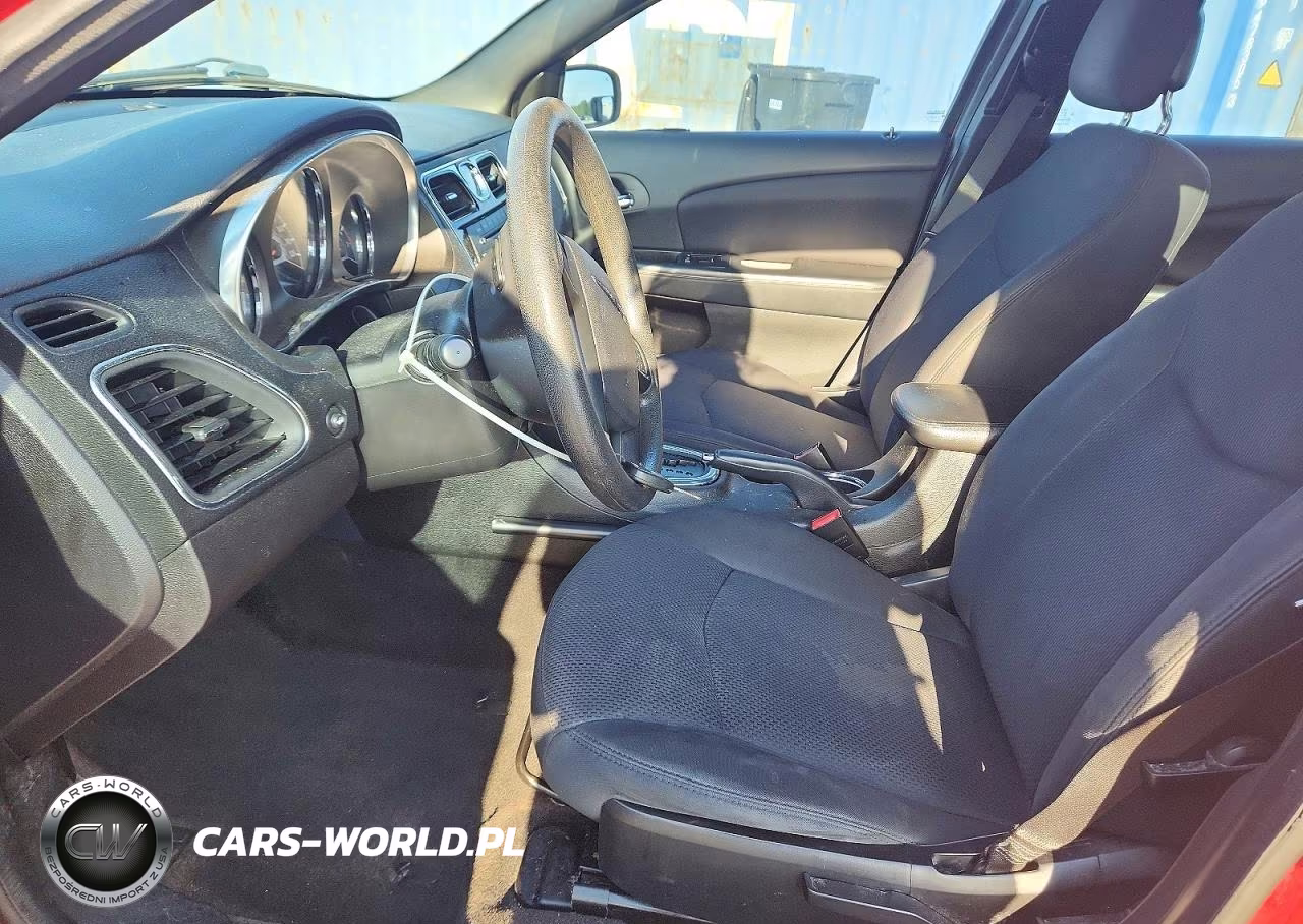 2014 Chrysler 200 Lx VIN:1C3CCBAB1EN143490 - 7
