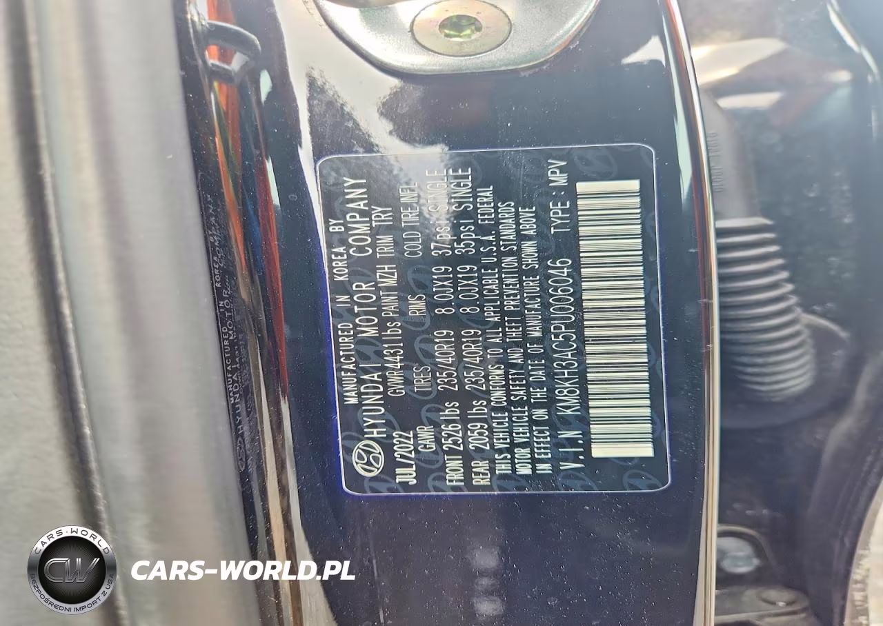 2023 Hyundai Kona N Base VIN:KM8KH3AC5PU006046 - 12