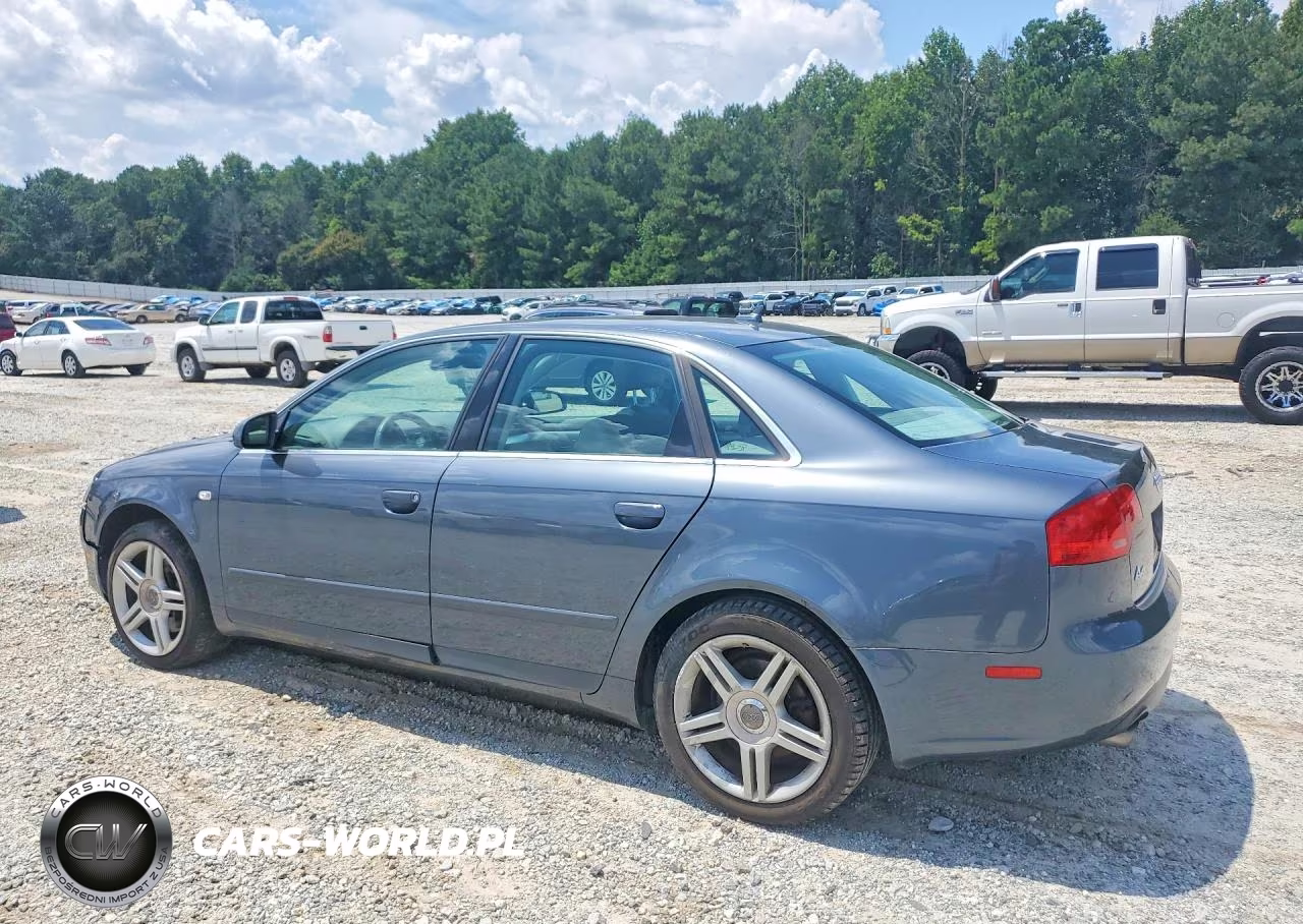 2007 Audi A4 2.0T Quattro VIN:WAUDF78E67A216106 - 2
