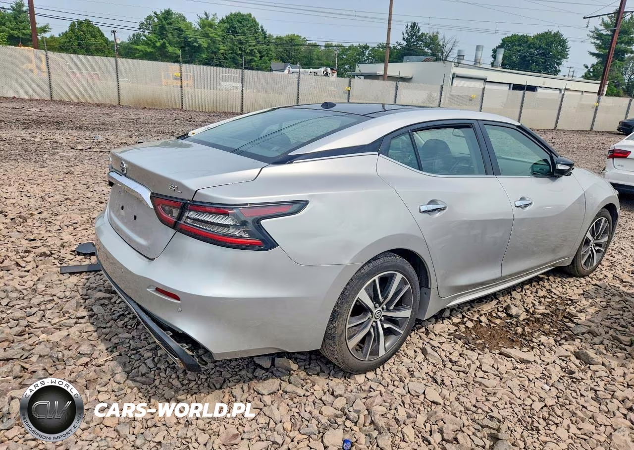 2020 Nissan Maxima Sl VIN:1N4AA6DVXLC377096 - 3