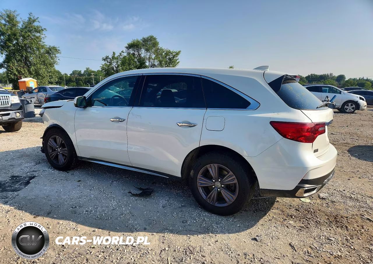2019 Acura Mdx VIN:5J8YD4H33KL012952 - 2