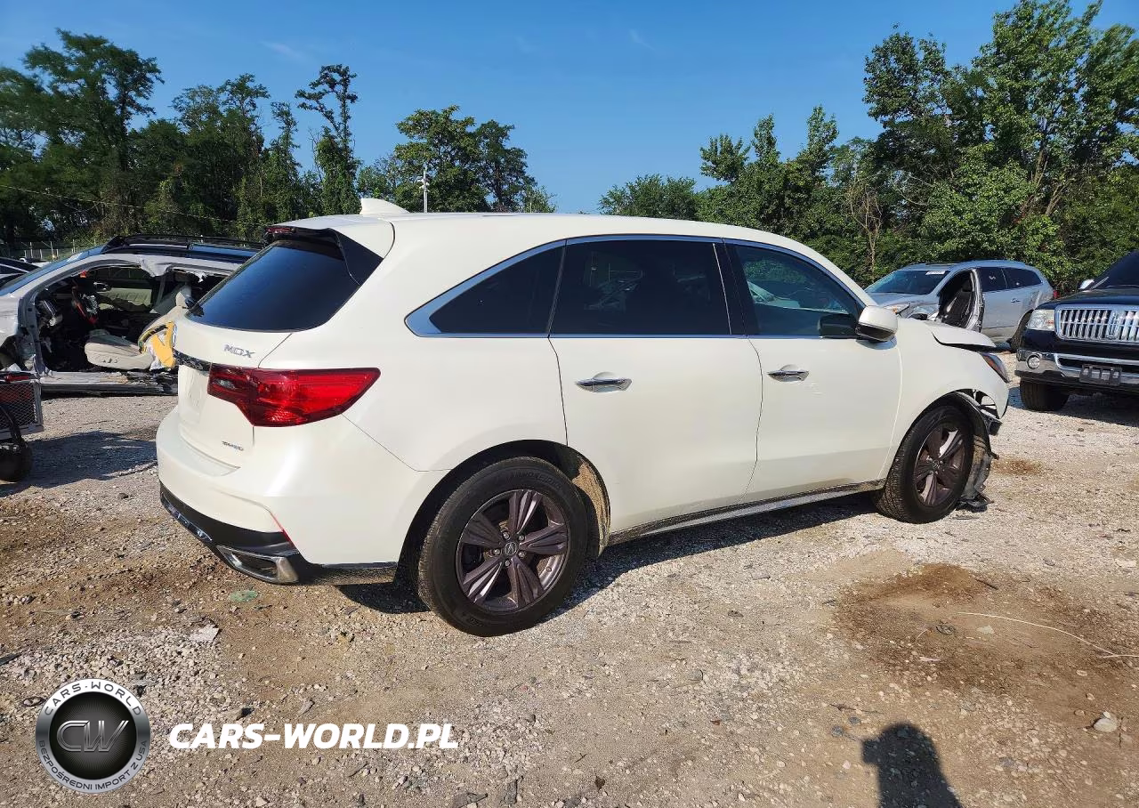2019 Acura Mdx VIN:5J8YD4H33KL012952 - 3