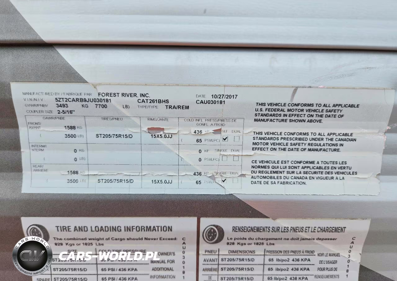 2018 Forest River Catalina Camper VIN:5ZT2CARB9JU030181 - 10