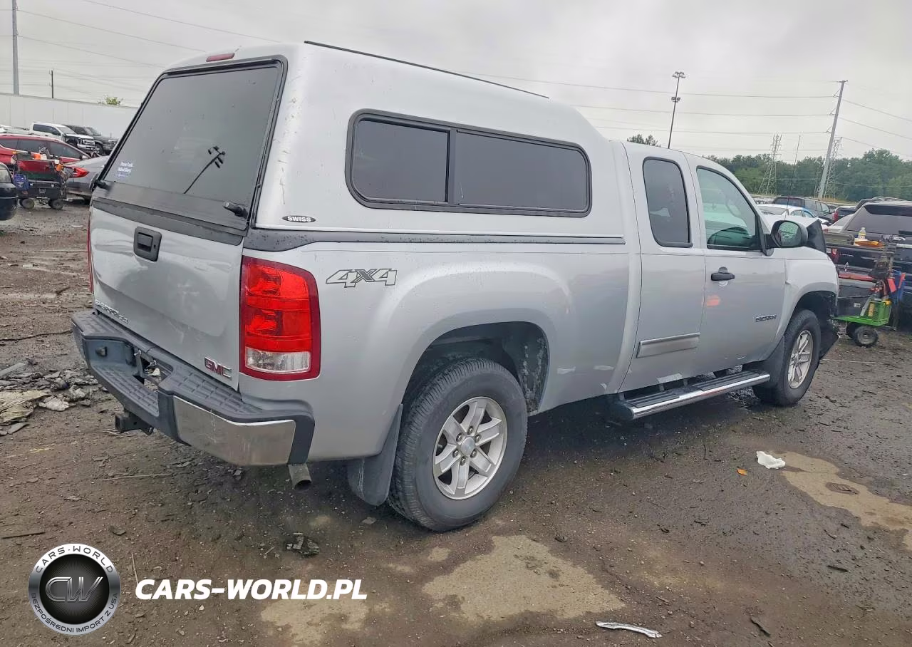 2013 GMC Sierra K1500 Sle VIN:1GTR2VE71DZ128611 - 3