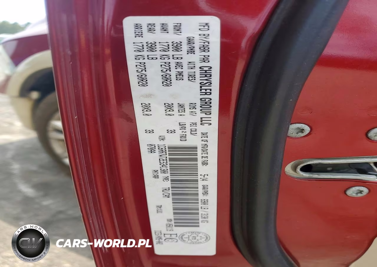 2014 Ram 1500 Longhorn VIN:1C6RR7WT2ES341300 - 12