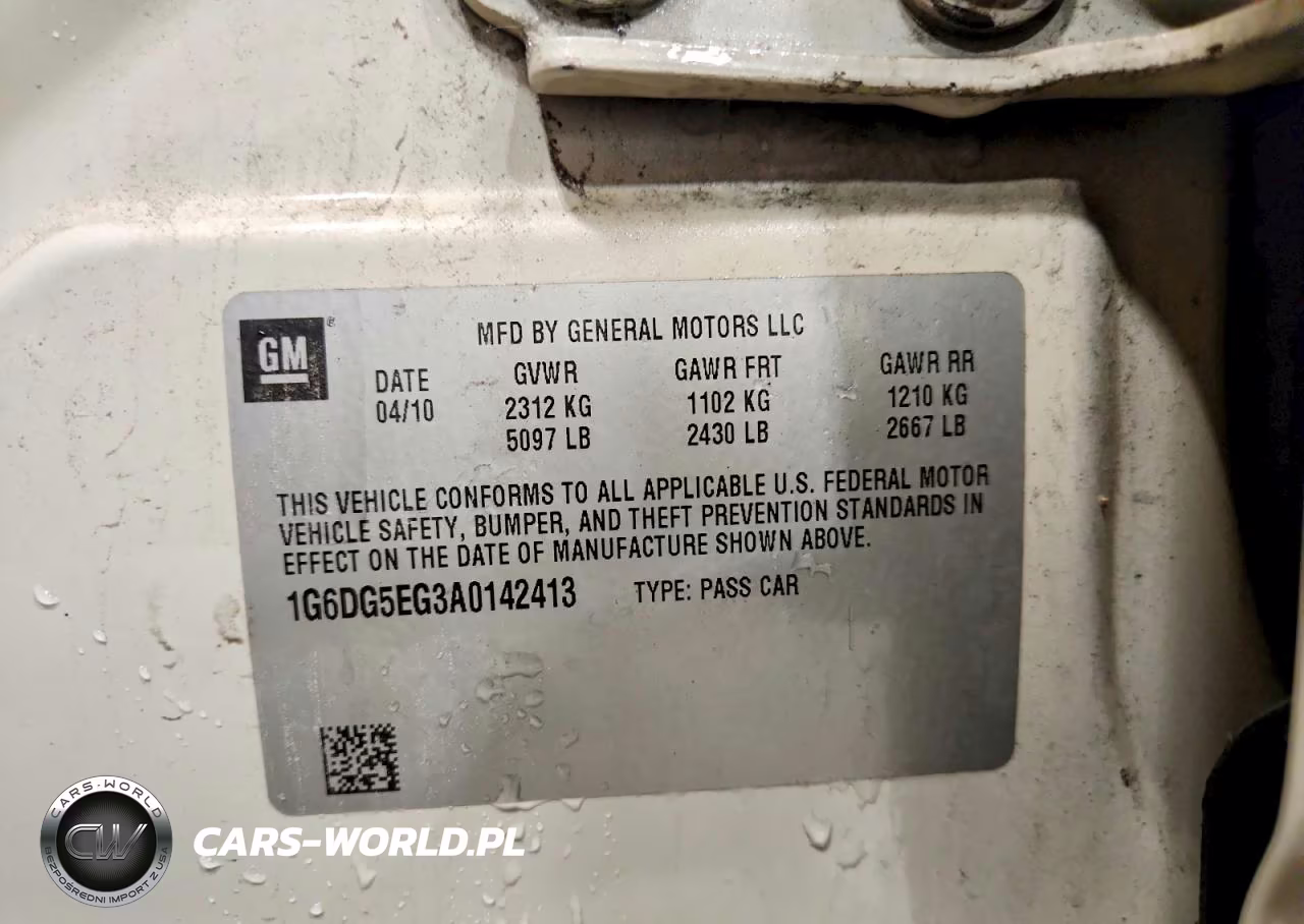 2010 Cadillac Cts Luxury Collection VIN:1G6DG5EG3A0142413 - 12