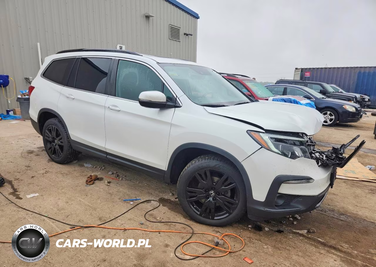 2022 Honda Pilot Se VIN:5FNYF6H22NB054984 - 4