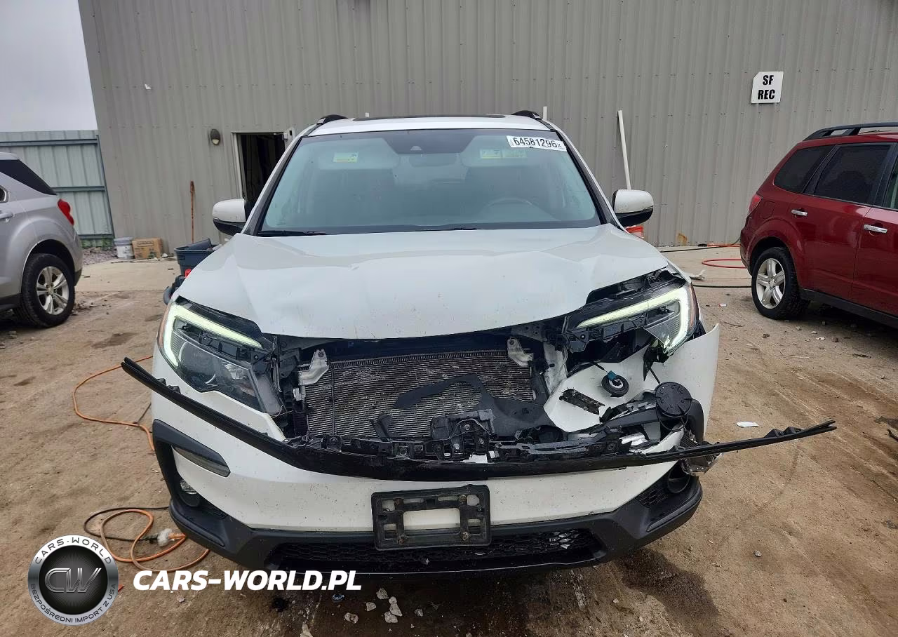 2022 Honda Pilot Se VIN:5FNYF6H22NB054984 - 5
