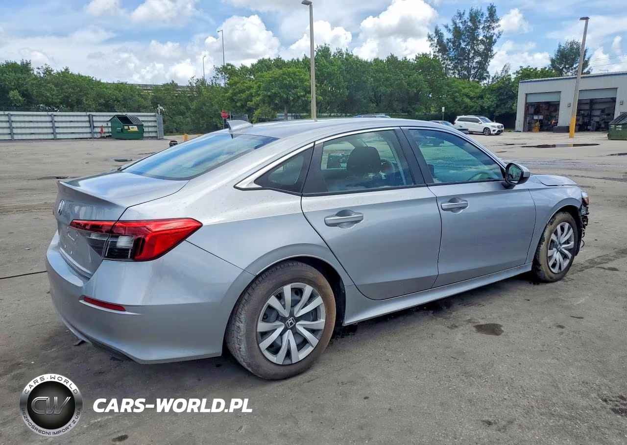 2023 Honda Civic Lx VIN:2HGFE2F23PH560831 - 3