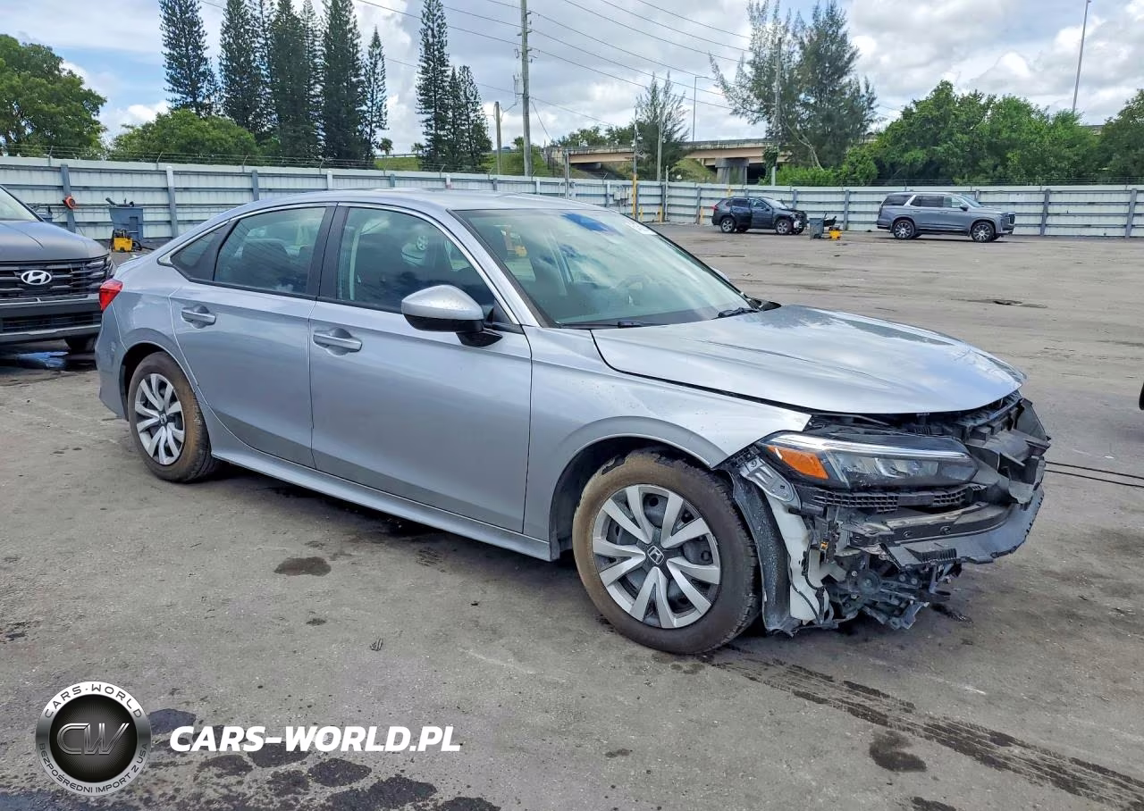 2023 Honda Civic Lx VIN:2HGFE2F23PH560831 - 4