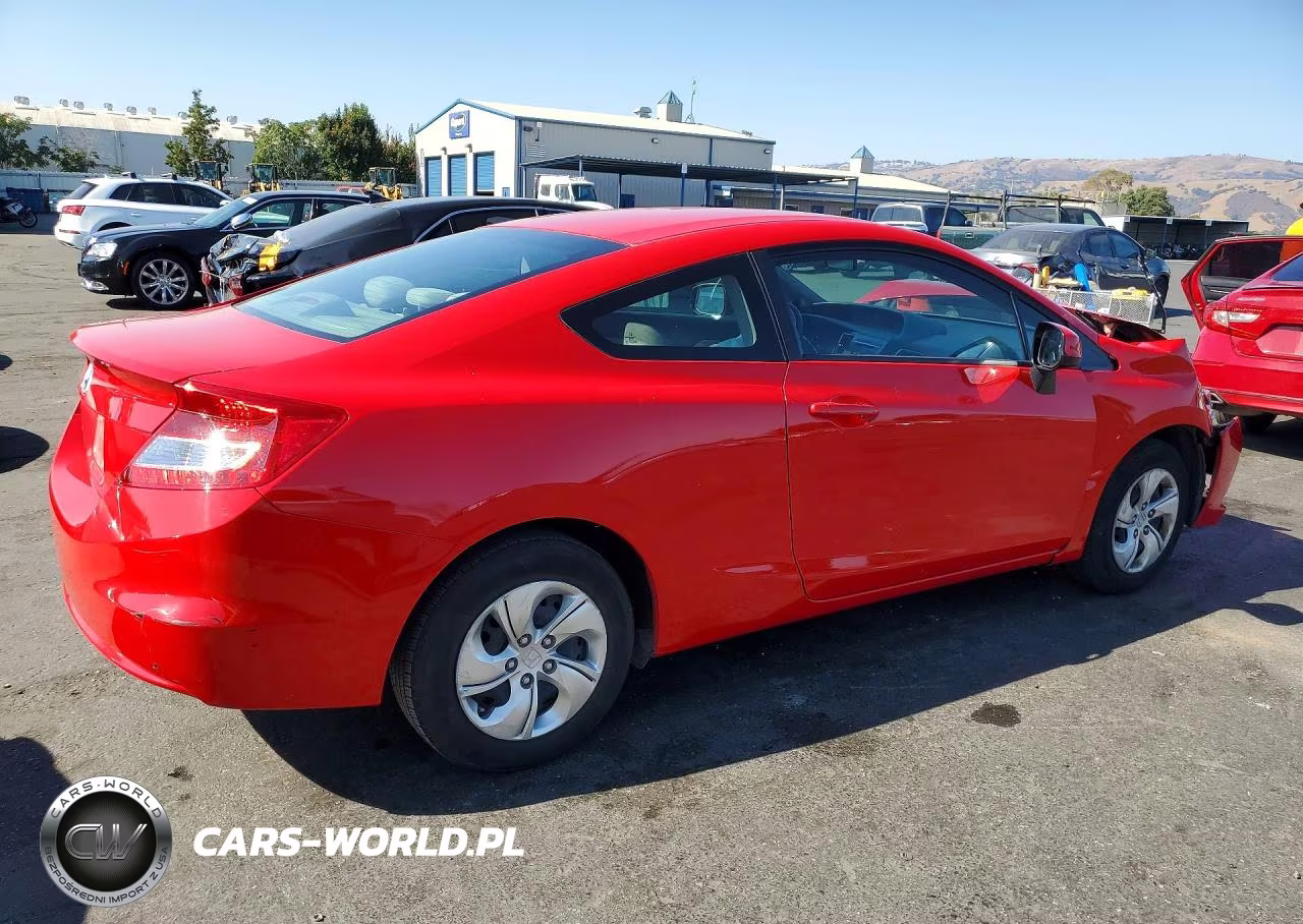 2013 Honda Civic Lx VIN:2HGFG3B59DH528865 - 3