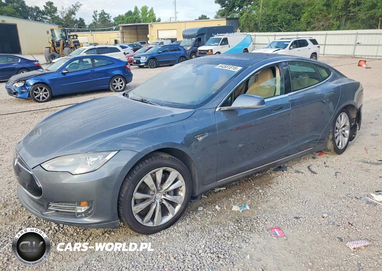 2014 Tesla Model S VIN:5YJSA1H1XEFP28426 - 1