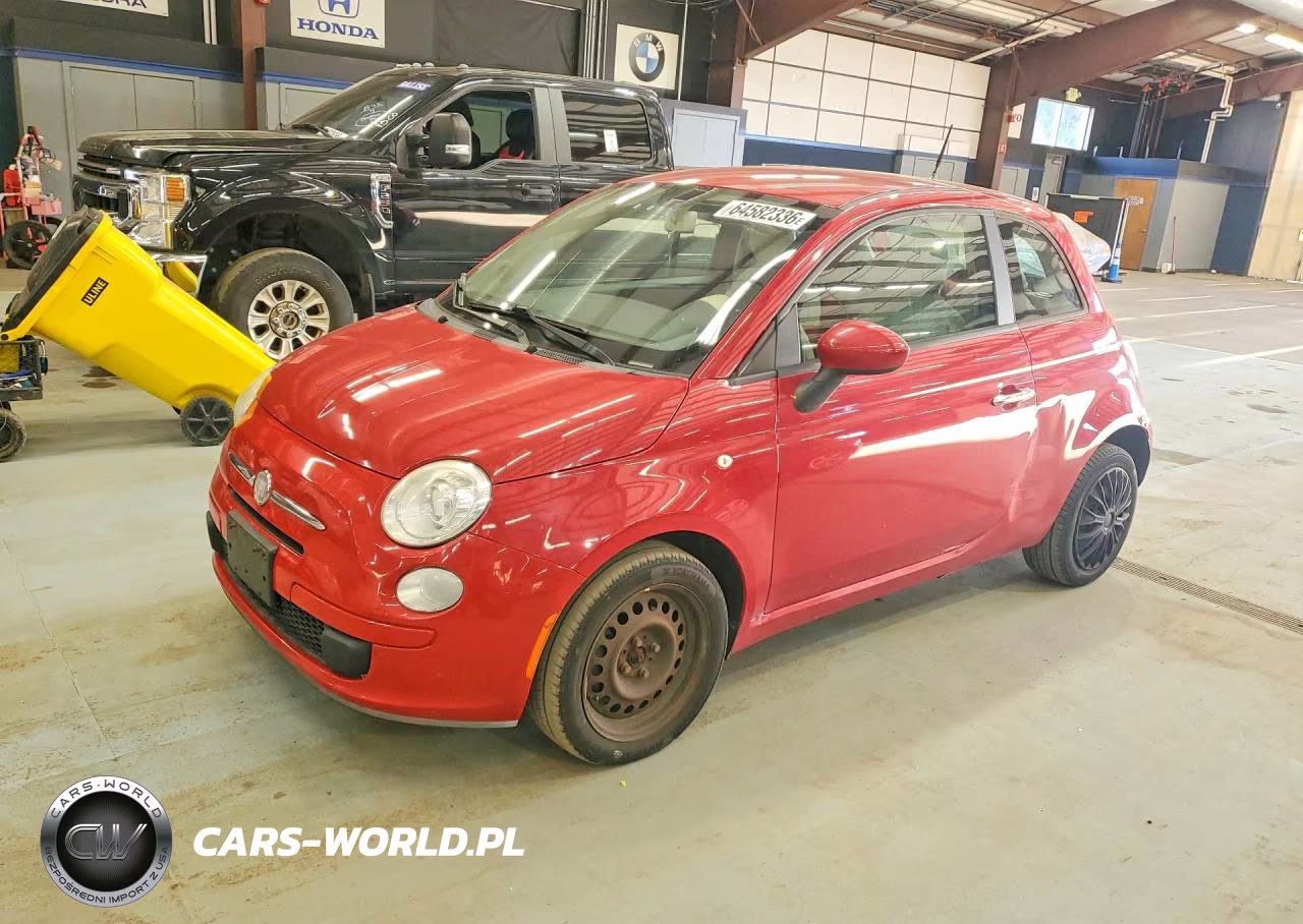 2012 Fiat 500 Pop VIN:3C3CFFARXCT306386 - 1