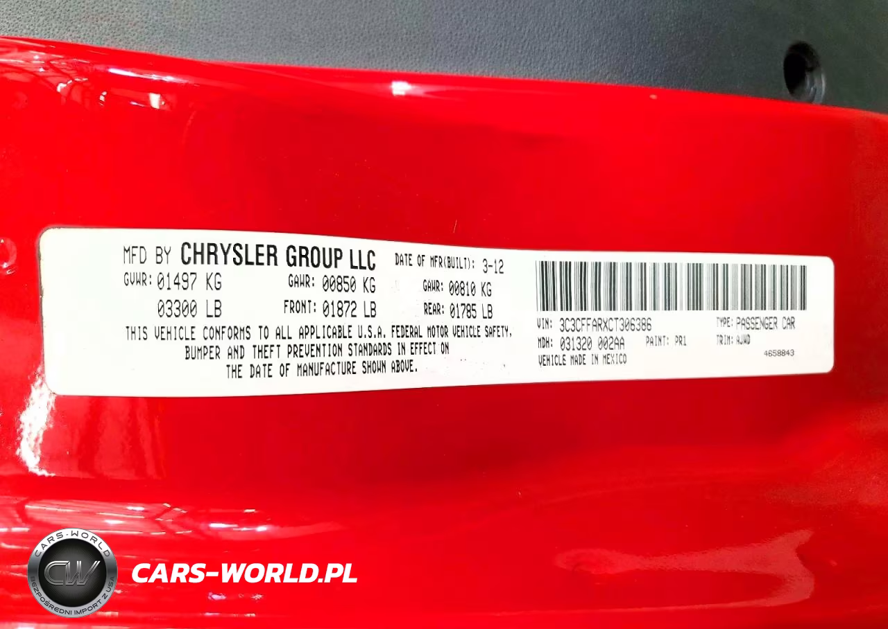 2012 Fiat 500 Pop VIN:3C3CFFARXCT306386 - 12