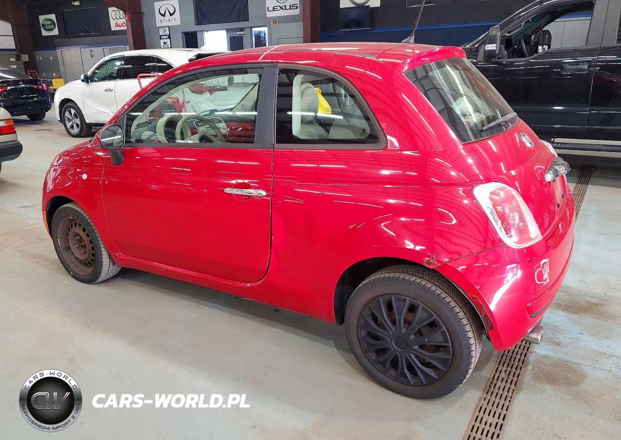 2012 Fiat 500 Pop VIN:3C3CFFARXCT306386 - 2