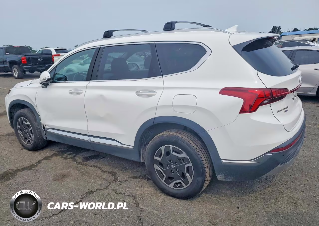 2022 Hyundai Santa Fe Blue VIN:KM8S2DA12NU040044 - 2