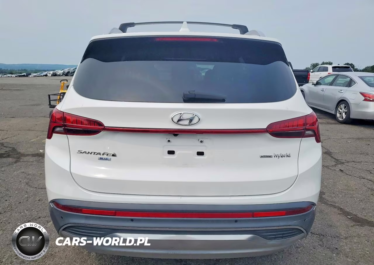 2022 Hyundai Santa Fe Blue VIN:KM8S2DA12NU040044 - 6