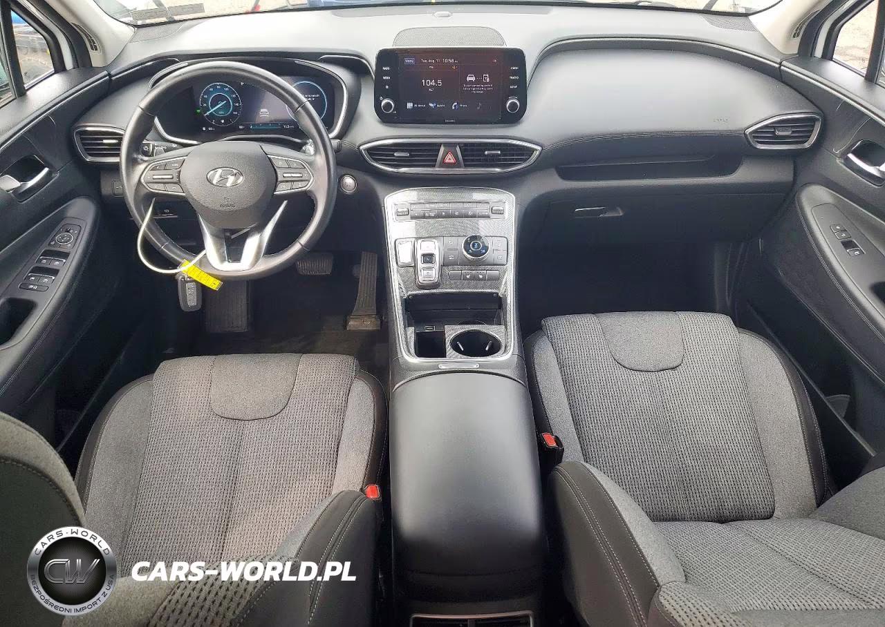 2022 Hyundai Santa Fe Blue VIN:KM8S2DA12NU040044 - 8
