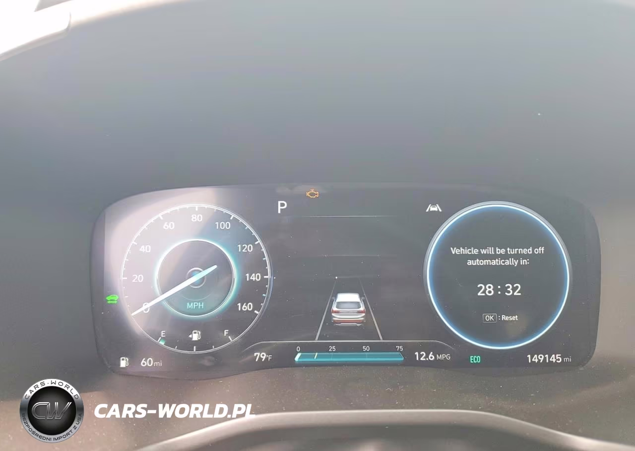 2022 Hyundai Santa Fe Blue VIN:KM8S2DA12NU040044 - 9