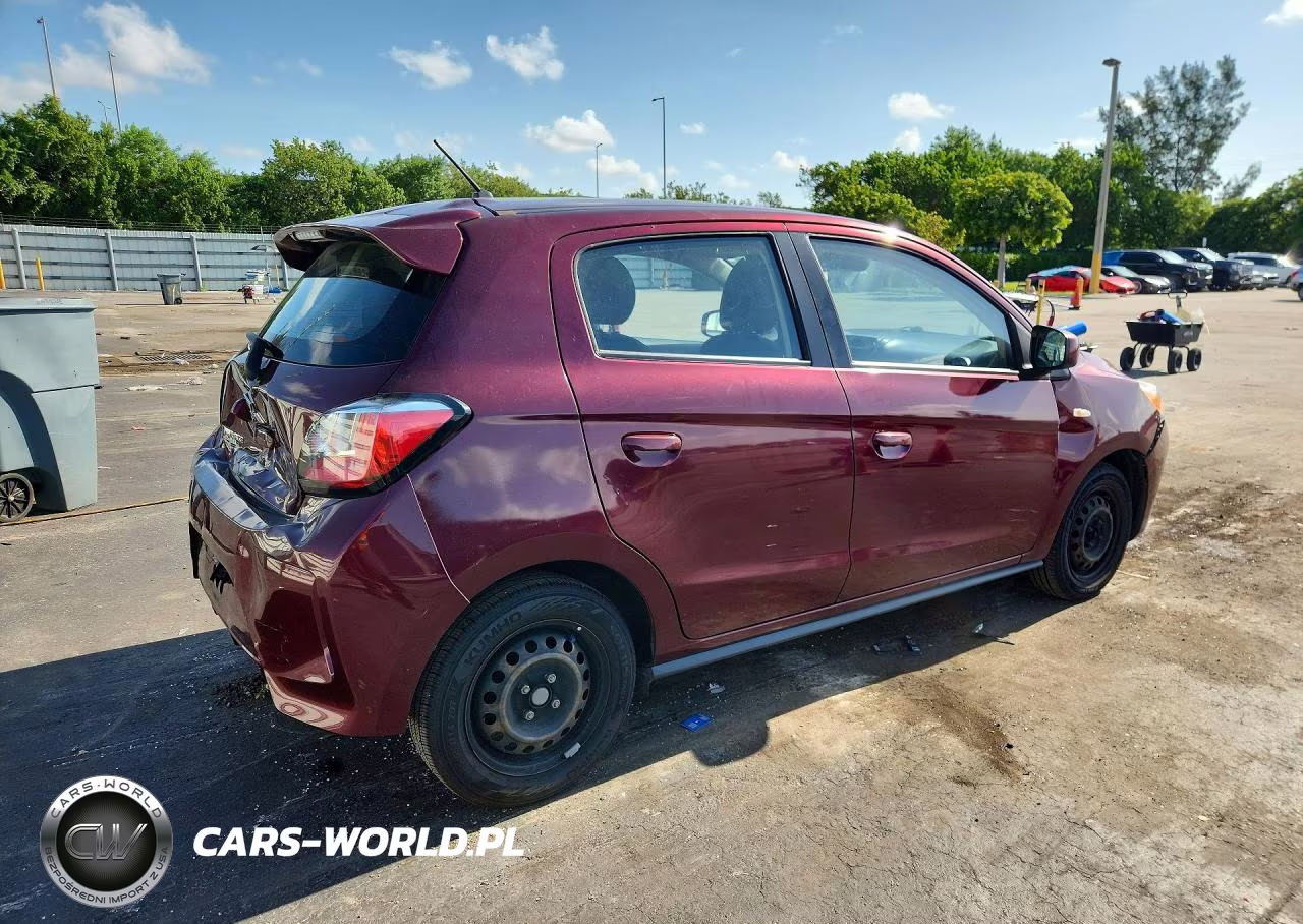 2021 Mitsubishi Mirage Es VIN:ML32AUHJ2MH009576 - 3