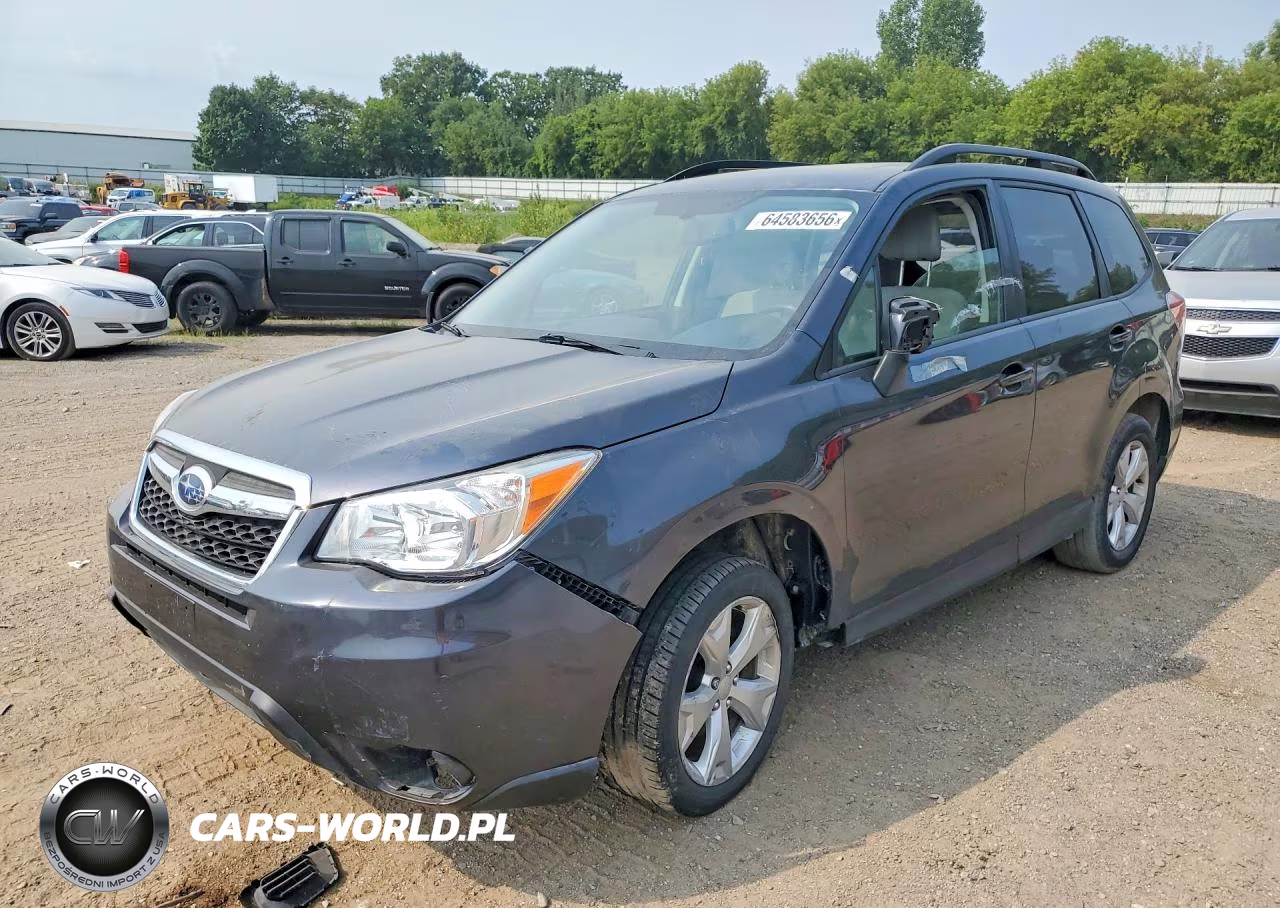 2014 Subaru Forester 2.5I Premium VIN:JF2SJAEC2EH485797 - 1