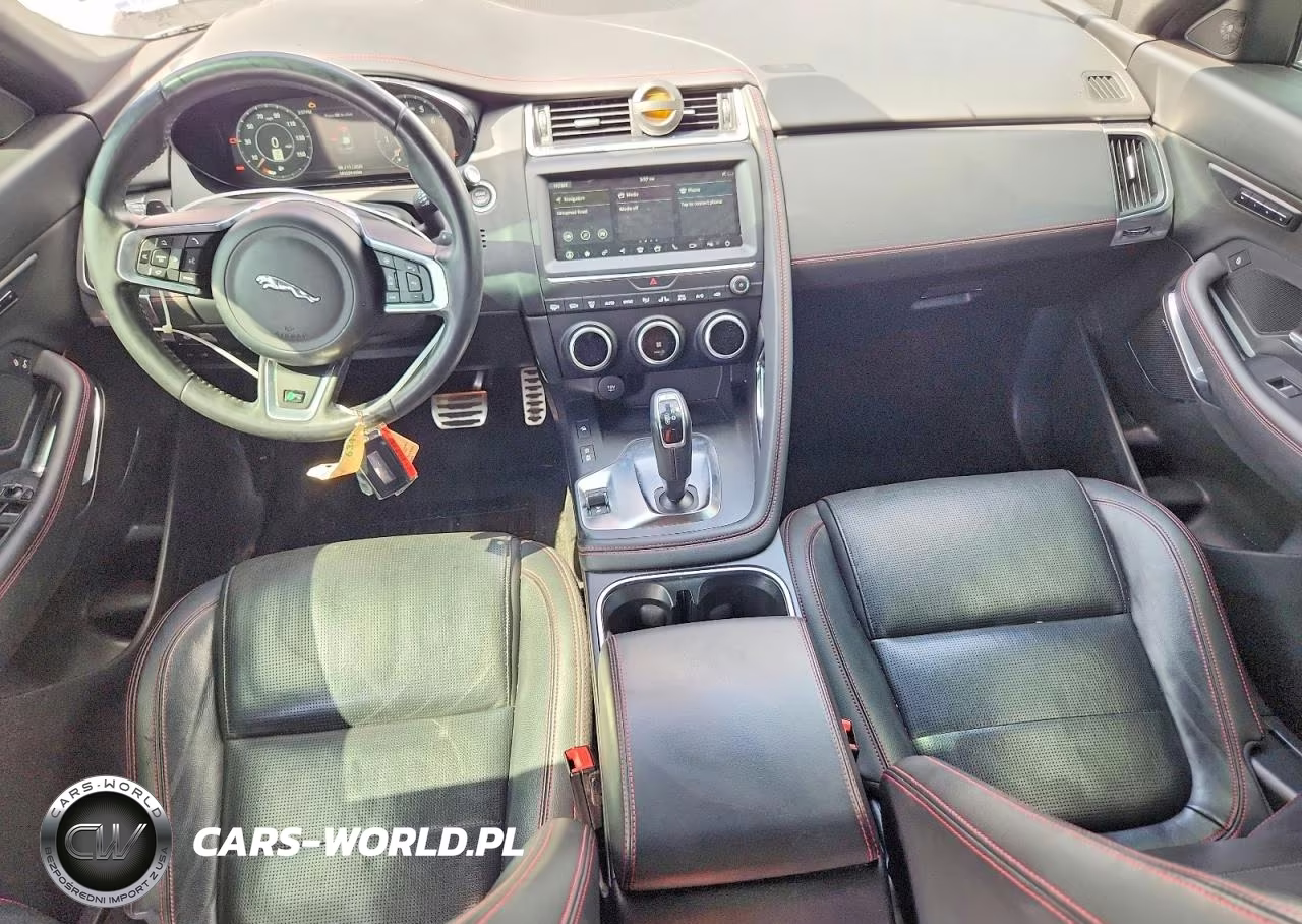 2020 Jaguar E-Pace Checkered Flag VIN:SADF12FX7L1Z87447 - 8