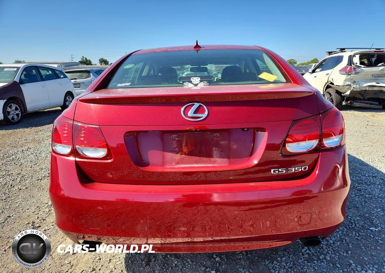 2011 Lexus Gs 350 VIN:JTHBE1KS8B0051231 - 7
