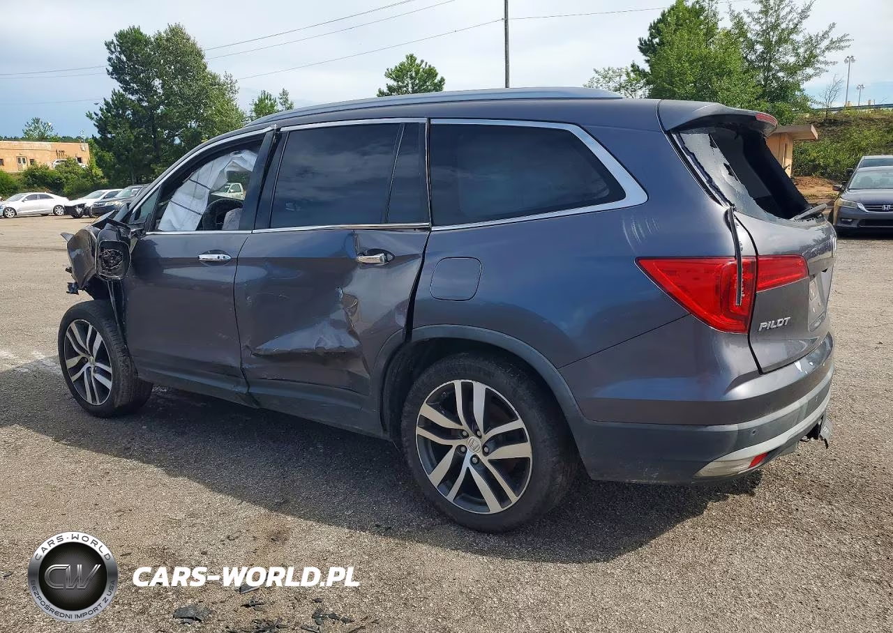 2017 Honda Pilot Touring VIN:5FNYF6H95HB083641 - 2