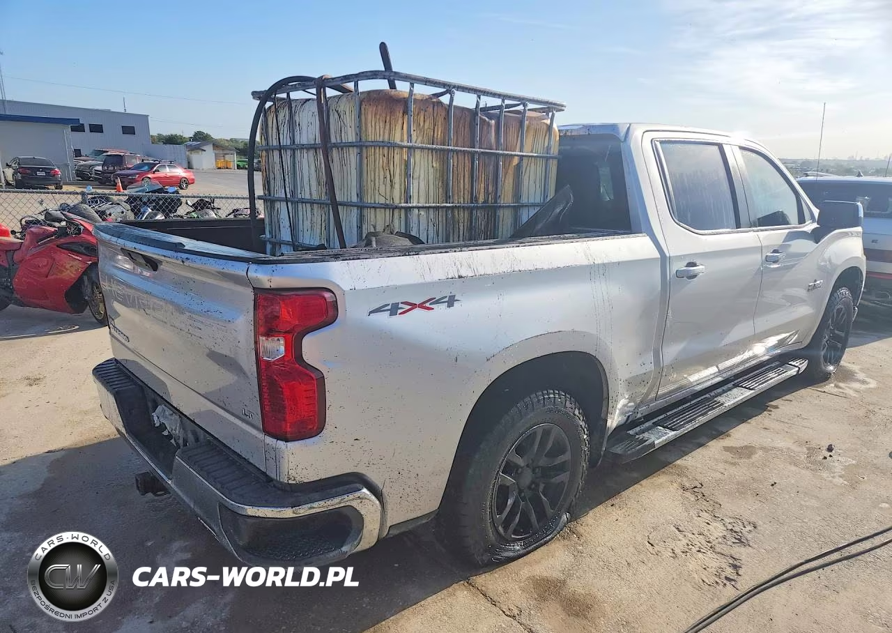 2020 Chevrolet Silverado K1500 Lt VIN:3GCUYDET4LG290943 - 3