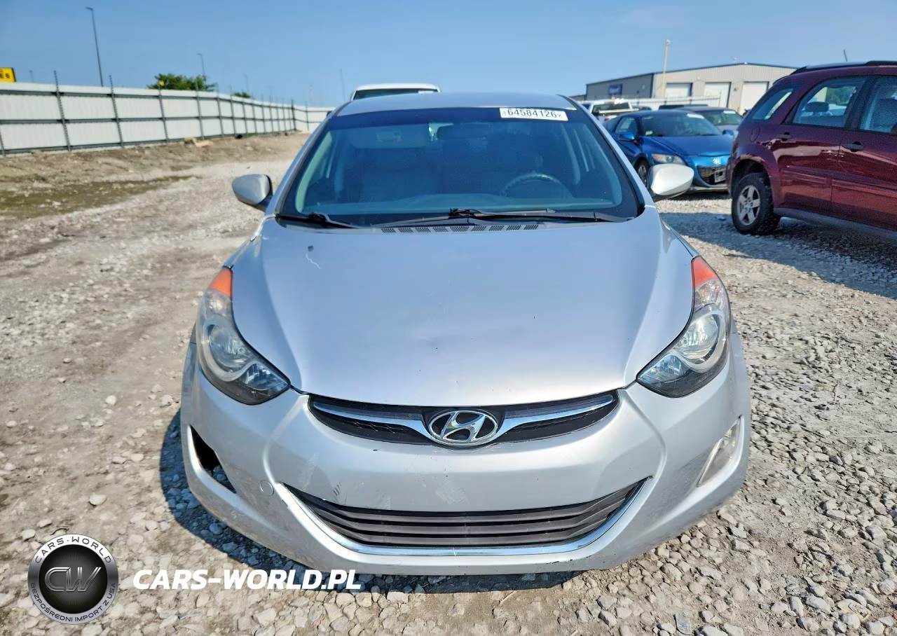 2013 Hyundai Elantra Gls VIN:5NPDH4AE4DH401569 - 5