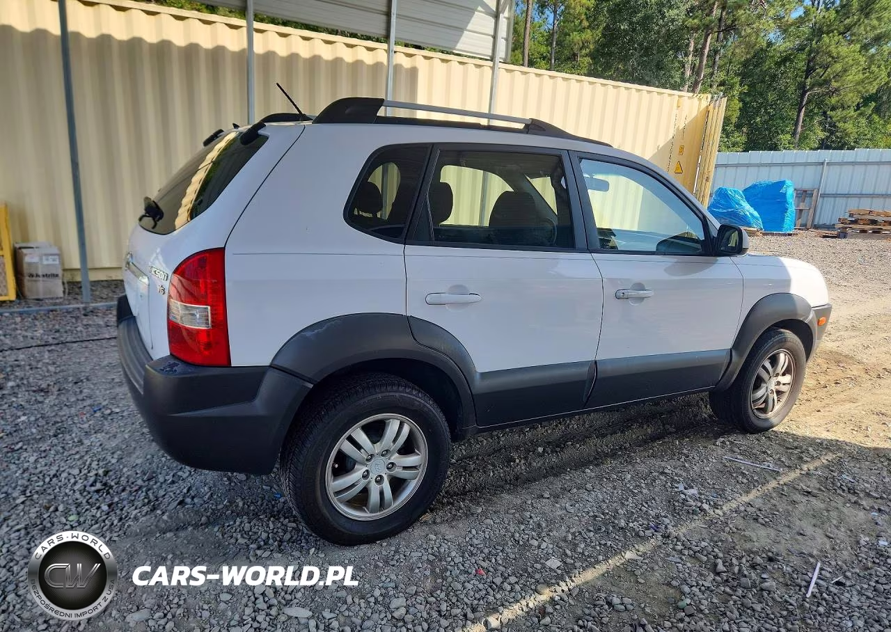 2007 Hyundai Tucson Se VIN:KM8JN72D27U545369 - 3
