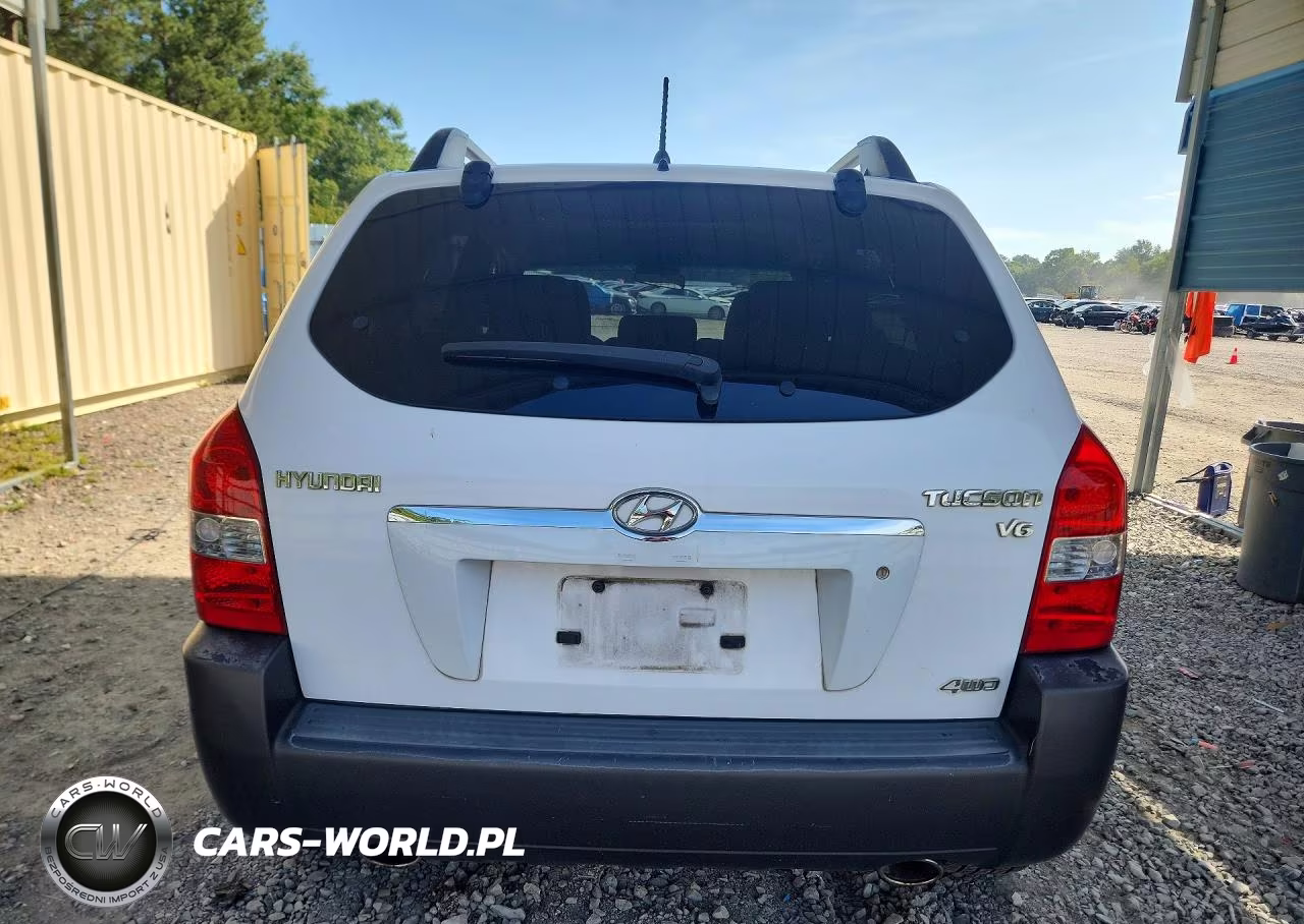 2007 Hyundai Tucson Se VIN:KM8JN72D27U545369 - 6