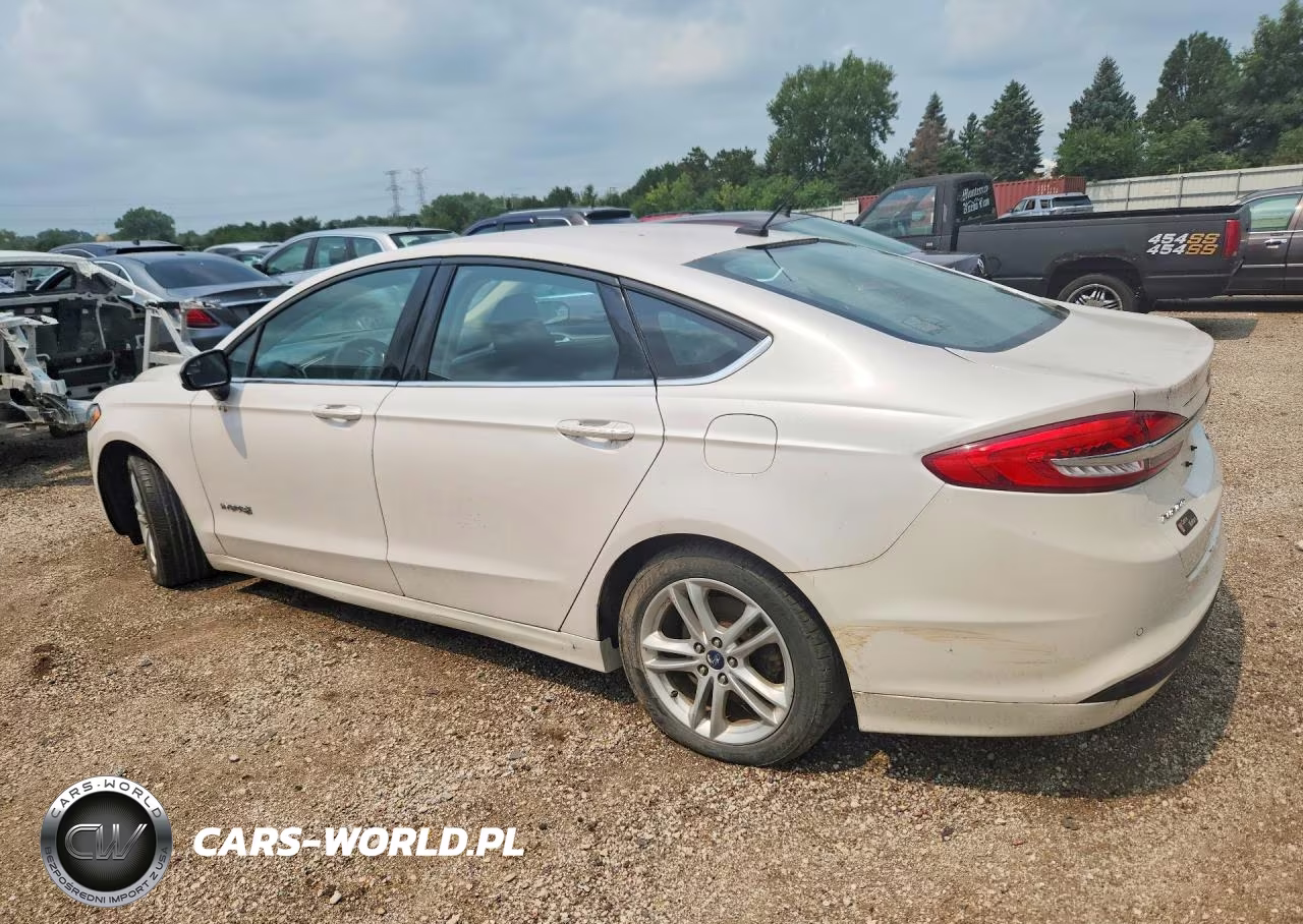 2018 Ford Fusion Se Hybrid VIN:3FA6P0LU3JR201645 - 2