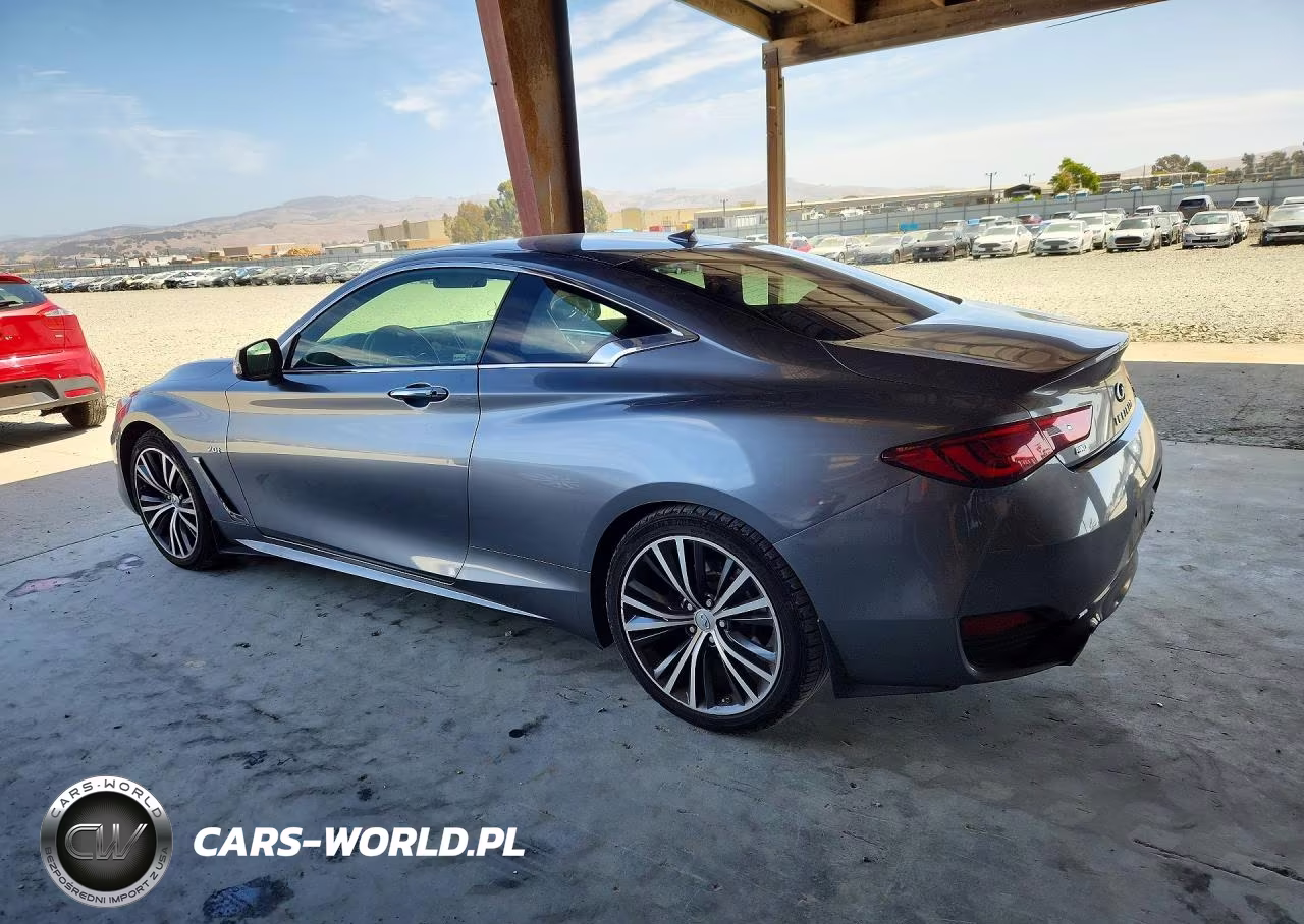 2017 Infiniti Q60 2.0T VIN:JN1CV7EL7HM320093 - 2