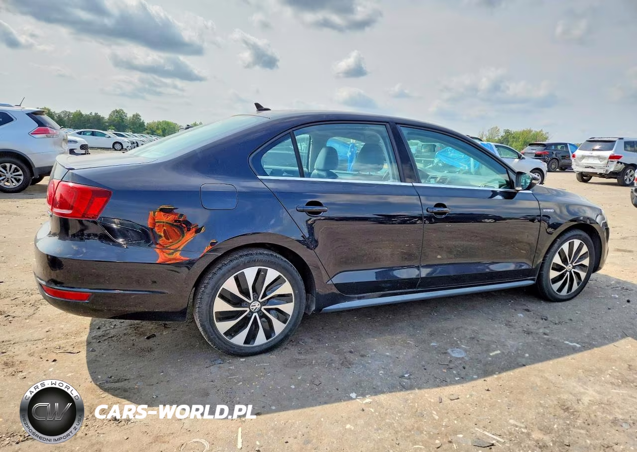 2014 Volkswagen Jetta Hybrid VIN:3VW637AJ2EM208609 - 3